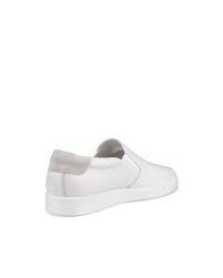 کفش کژوال روزمره مردانه اکو ECCO Street Lite Leather Slip-On Sneaker کد 52141450236