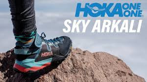 کفش طبیعت گردی هوکا آرکالی سکای مدل Hoka sky Arkali کد 1103515dahz