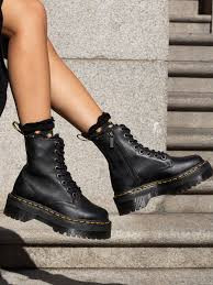 بوت دکتر مارتینز ۱۴۶۰ مشکی جادون | Dr.Martens 1460 Jadon Black کد 1460 Jadon