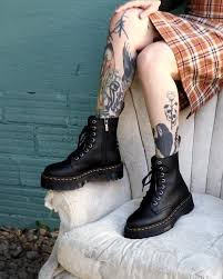 بوت دکتر مارتینز ۱۴۶۰ مشکی جادون | Dr.Martens 1460 Jadon Black کد 1460 Jadon