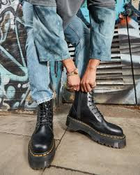 بوت دکتر مارتینز ۱۴۶۰ مشکی جادون | Dr.Martens 1460 Jadon Black کد 1460 Jadon