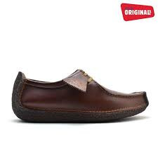 کفش چرم مردانه کلارک ناتالی مدل Clarks Originals Natalie Men's Brown Leather کد 26109038