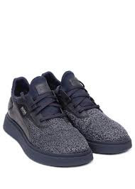 کفش روزمره مردانه Hugo Boss Trainers Canvas Body Logo Side Bulton Runn کذ 50460000
