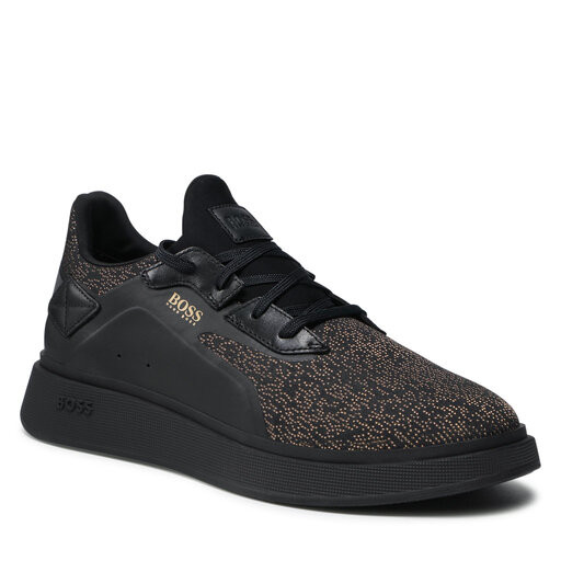 کفش روزمره مردانه Hugo Boss Trainers Canvas Body Logo Side Bulton Runn کذ 50460000