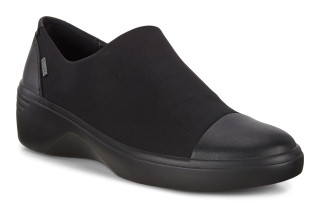 کفش زنانه ECCO SOFT 7 WEDGE W BLACK/BLACK کد 47091351052